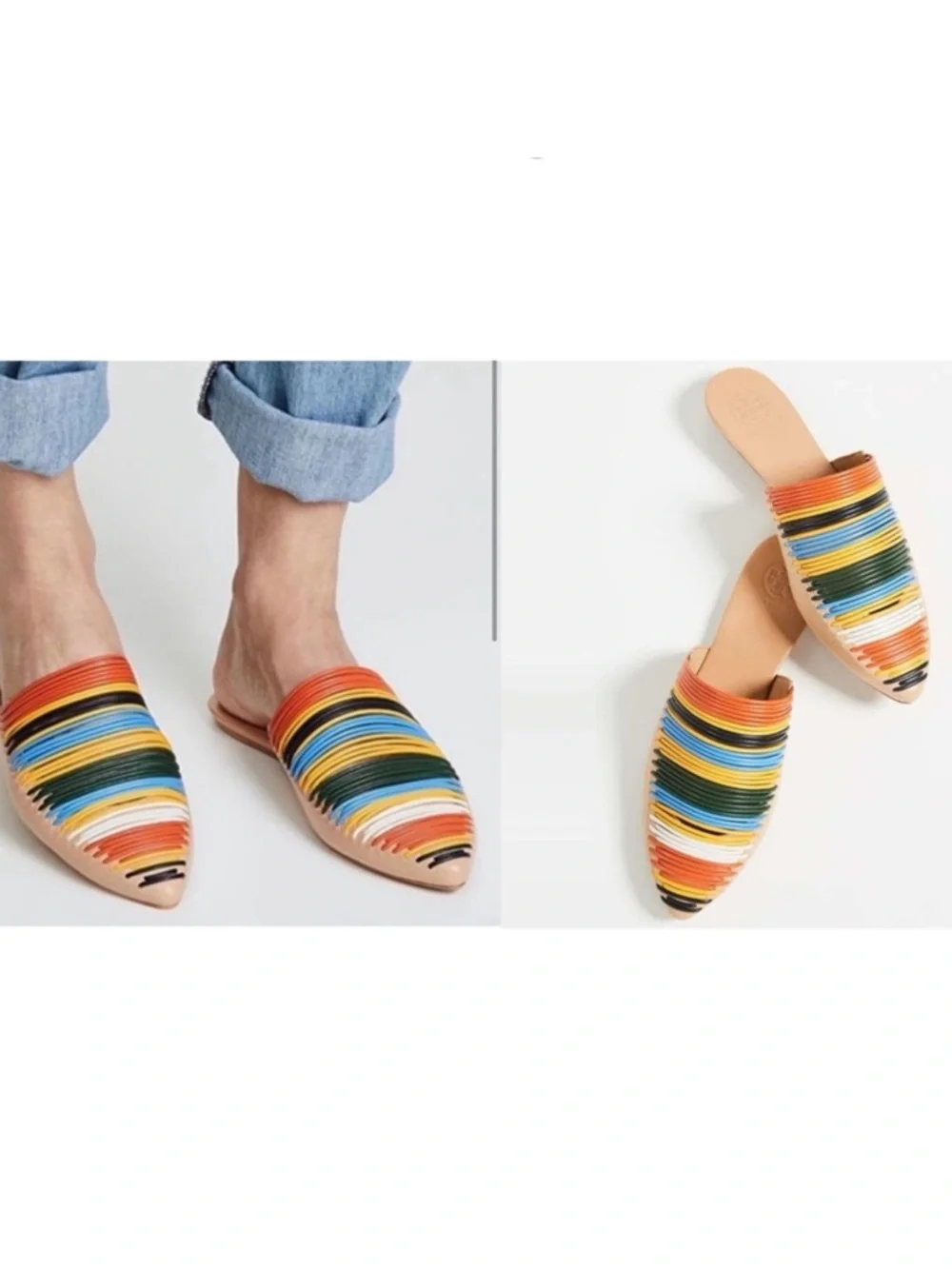 Tory Burch Women's Sienna Mules in multicolor